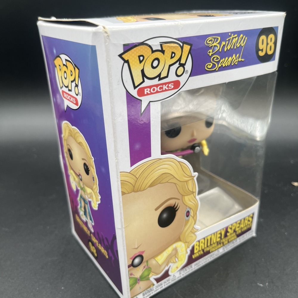 Funko Pop! Rocks: Britney Spears #98 New In Box - Picture 16 of 16